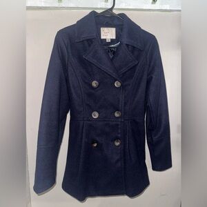 Women's Warm Double Breasted Pea Coat